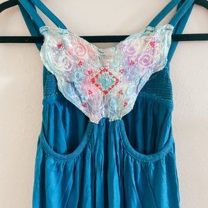 Vintage Free People WE THE FREE Tunic Tank Top